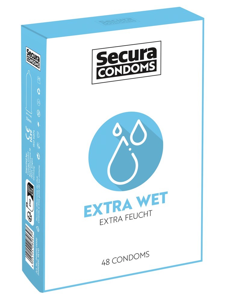 Kondomer "Extra Wet"