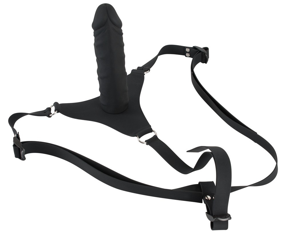 Omspændedildo âSilicone Strap-Onâ, 17 cm