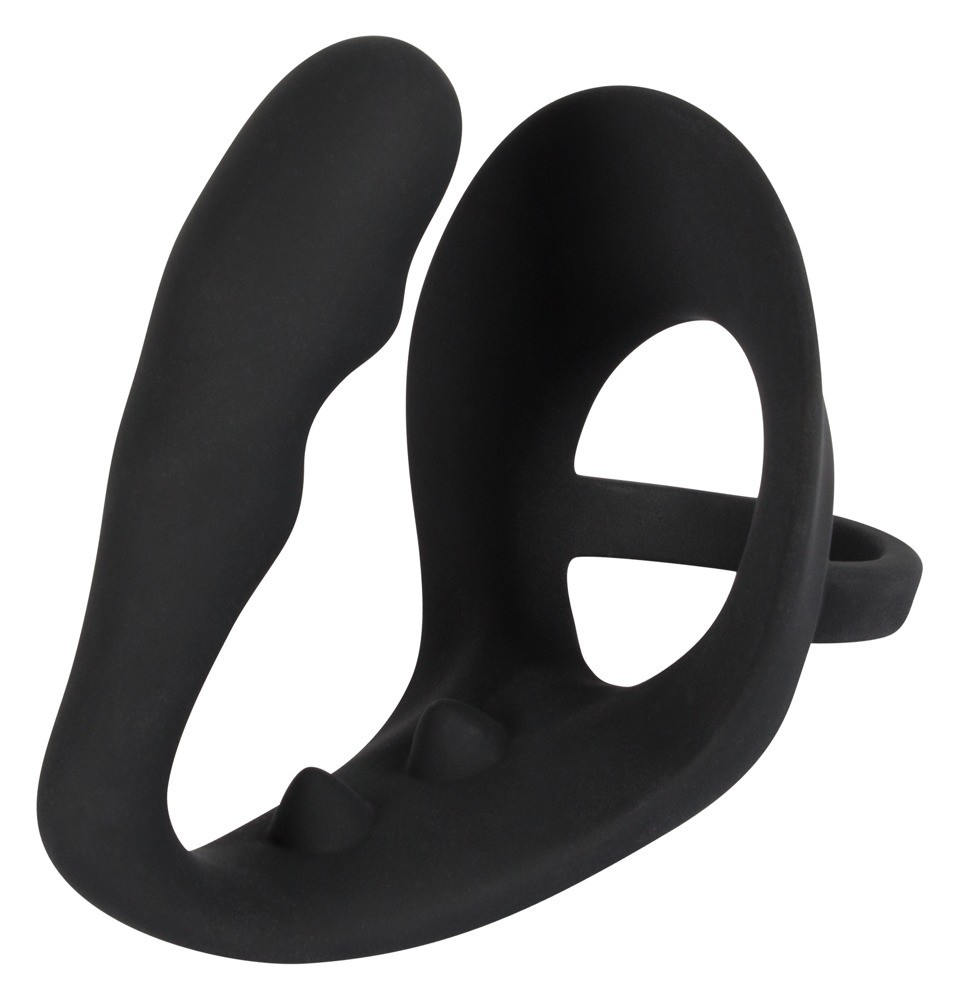 Penisring âRing & Plugâ med analplug