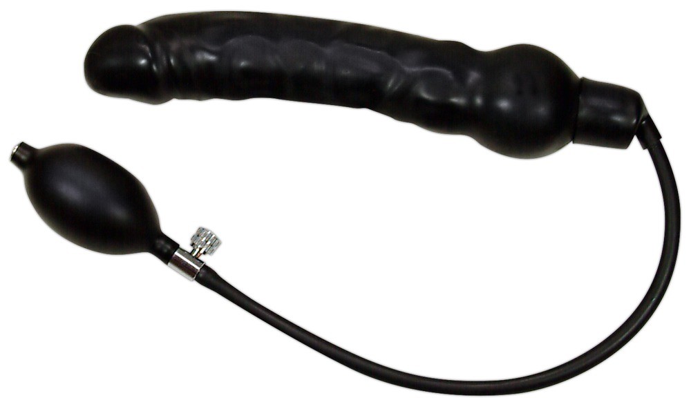Dildo âBlow-Me-Up Largeâ til at pumpe op