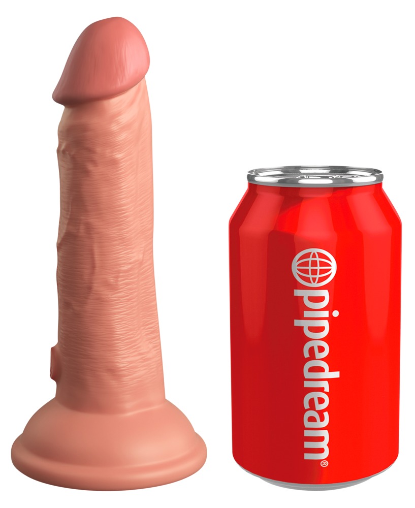 6â Dual Density Silicone Cock