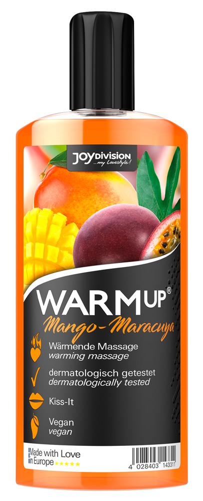 Massageolie "WARMup" med varmende effekt