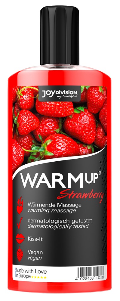 Massageolie "WARMup" med varmende effekt
