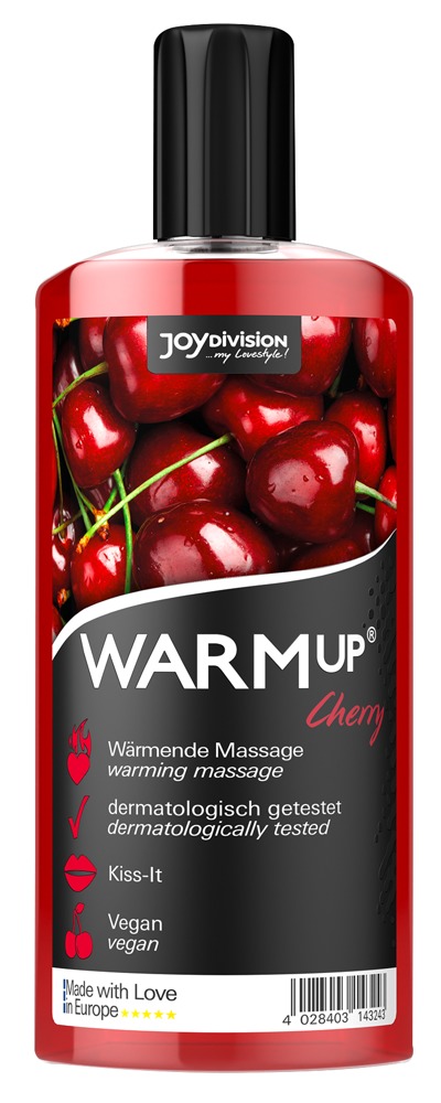 Massageolie "WARMup" med varmende effekt