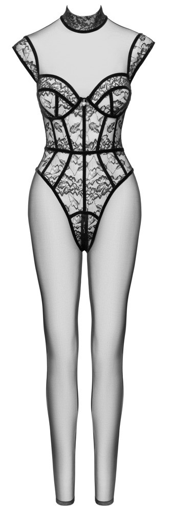 Jumpsuit med integreret korset-body