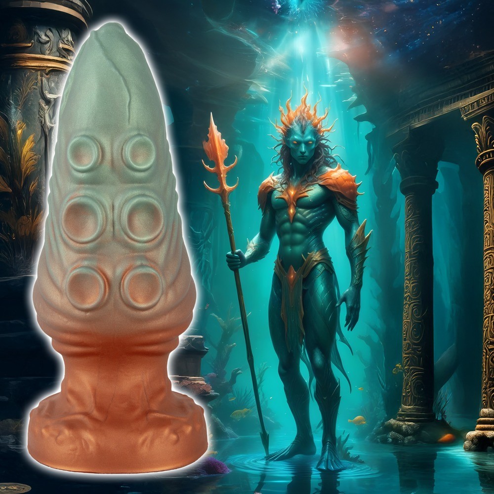 Plug "Atlantis Anal" med sugekop