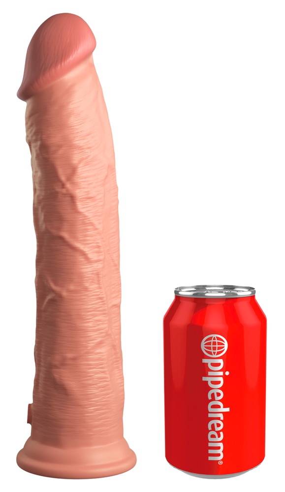 11â Dual Density Silicone Cock